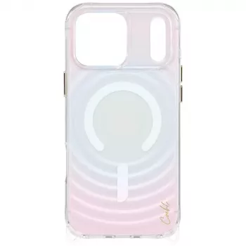 UNIQ Coehl Vela mágneses töltésű tok Apple iPhone 17 Pro Max készülékhez, opál irizáló
