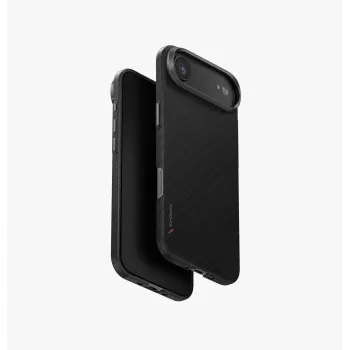 UNIQ Keva Edge tok iPhone 14 Pro Max készülékhez, AirMagclick töltéssel, fekete