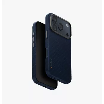 UNIQ Keva Edge MagClick töltésű tok iPhone 17 Pro készülékhez, kék