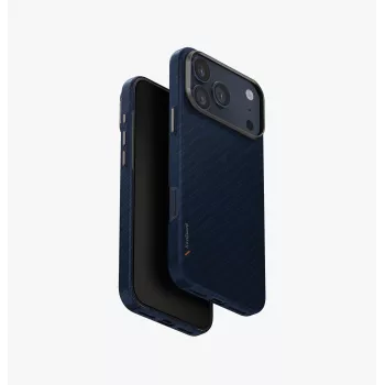 UNIQ Keva EDGE tok iPhone 17 Pro Max készülékhez, MagClick töltés, fekete