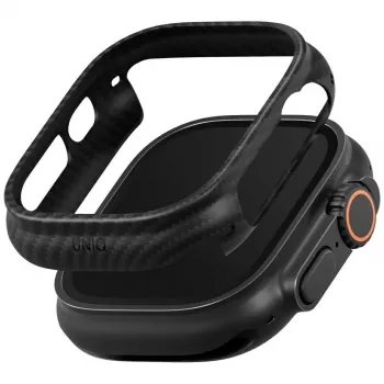UNIQ Keva Verge tok Apple Watch Ultra / Ultra 2 / Ultra 3 49mm-hez, fekete
