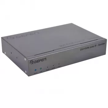 Gefen DVI KVM Over IP adó csomag - videó, hang, infravörös, USB, soros hosszabbítás