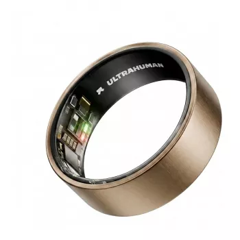 ULTRAHUMAN Ring Air – okosgyűrű nőknek és férfiaknak – alvás- és fitneszkövető wearable – pulzusszám – okosgyűrű raw titán 12-es méret