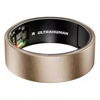 ULTRAHUMAN Ring Air – okosgyűrű nőknek és férfiaknak – alvás- és fitneszkövető wearable – pulzusszám – okosgyűrű rózsaarany 12-es méret