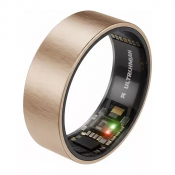 ULTRAHUMAN Ring Air – okosgyűrű nőknek és férfiaknak – alvás- és fitneszkövető wearable – pulzusszám – okosgyűrű rózsaarany 11-es méret