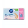NIVEA Baby Soft & Cream nedves törlőkendő babáknak 4x57
