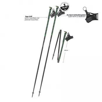 Komperdell FXP Composite Trail 115 cm futóbotok