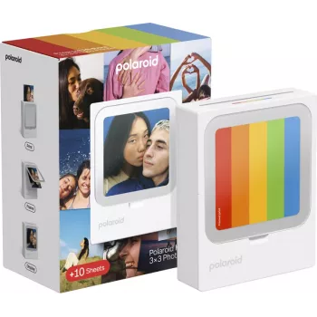 Polaroid Hi-Print 3x3 hordozható Bluetooth fotónyomtató + 10 lap patron