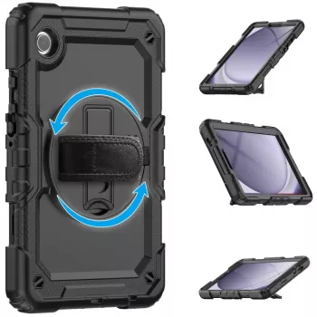 Tech-Protect Solid360 tok Samsung Galaxy Tab A9+/A11+ PLUS 11.0 X210/X215/X216/X230/X235/X236, fekete