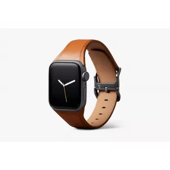 Bellroy Classic Leather szíj Apple Watch-hoz, barna, 40mm, 41mm, 38mm, 42mm (10/11. sorozat)