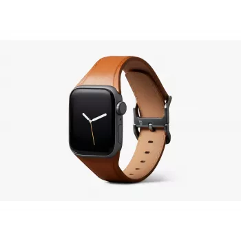 Bellroy Classic Leather szíj Apple Watch-hoz, barna, 42mm, 44mm, 45mm, 46mm, 49mm