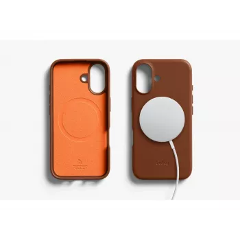 Bellroy bőrtok iPhone 16-hoz, barna