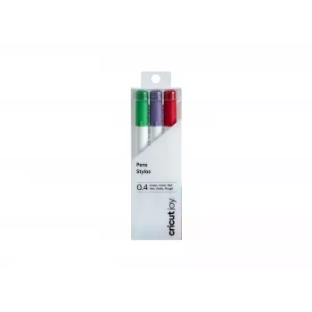 Cricut Fine Point Pens 0,4 mm, vegyes színek, vízbázisú tinta, 20 darabos csomag (2007077)