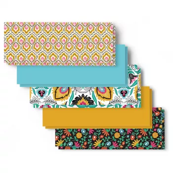 CRICUT Joy Adhesive Backed Deluxe papír 11,5x30 cm 10 lap By Design