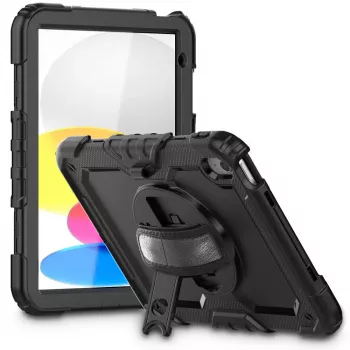 Tech-Protect Solid360 iPad 10,9 10. gen (2022) / iPad 11 11. gen (2025) fekete