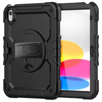 Tech-Protect Solid360 iPad 10,9 10. gen (2022) / iPad 11 11. gen (2025) fekete