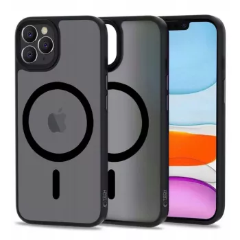 Tech-Protect MagMat MagSafe tok Apple iPhone 11 Pro-hoz - matt fekete