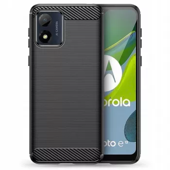 TECH-PROTECT tok Motorola Moto E13 készülékhez TPU Carbon Black