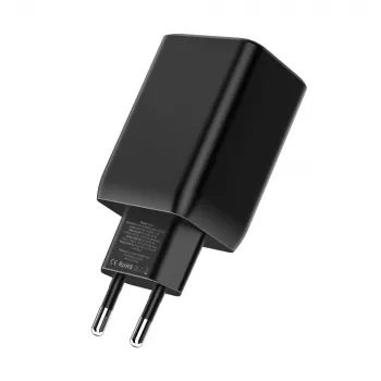 TECH-PROTECT C65W 3-portos hálózati töltő PD 65W / QC3.0 fehér