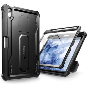 Tech-Protect Kevlar Pro tok iPad 10.9 (10. gen, 2022) / iPad 11 (2025)-höz, fekete