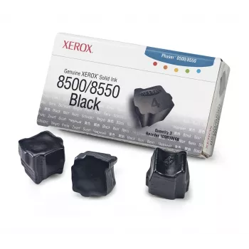 Xerox Phaser 8500/8550 fekete szilárd tintarúd - normál hozam - 1 csomag