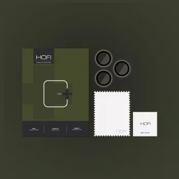 HOFI CamRing Pro+ kamerlencse-védő iPhone 14 Pro / 14 Pro Max készülékhez, fekete