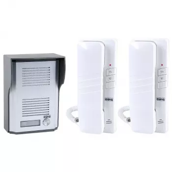 EURA ADP-48A3 (RL-3203CC) vezetékes audio kaputelefon - fehér/ezüst