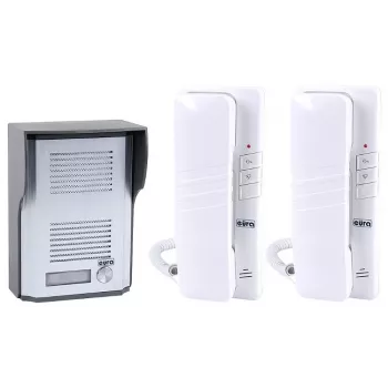 EURA ADP-48A3 (RL-3203CC) vezetékes audio kaputelefon - fehér/ezüst
