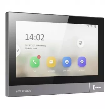 Hikvision DS-KH8381-TE1 IP videós kaputelefon beltéri monitor 7 inch érintőképernyő