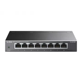 TP-Link TL-SG108S 8 portos Gigabit asztali switch fémház V4.4