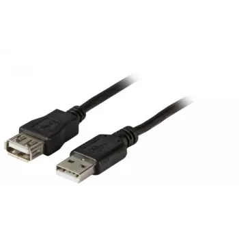 EFB Elektronik USB 2.0 hosszabbító kábel A-A dugó aljzatba 5m szürke Classic