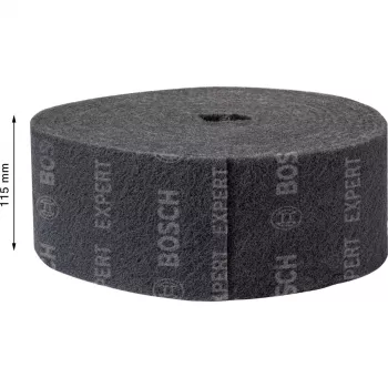 Bosch Expert N880 Ultra-Fine S csiszolószövet tekercs, 115mm x 10m, szürke, kézi csiszoláshoz