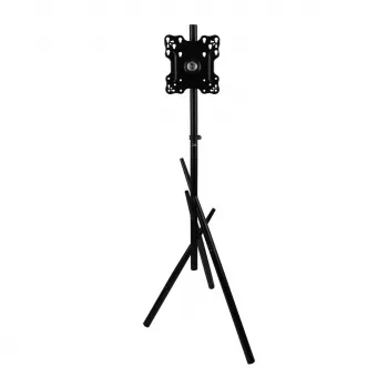 Maclean TV padlóállvány/-tartó, 27-55 inch, VESA 200x200, 60 kg, fekete, MC-181 B