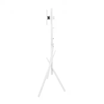 Maclean TV padlóállvány/-tartó, 27-55 inch, max. VESA 200x200, max. 60 kg, fehér, MC-181 W
