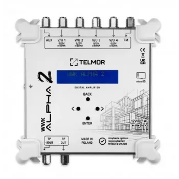 TELMOR WWK-ALPHA-2 digitális csatornaerősítő