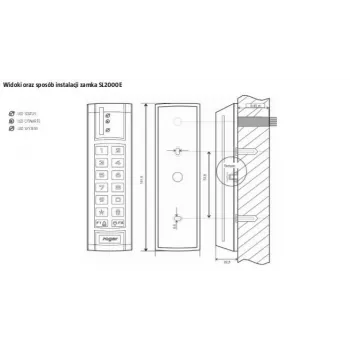 ROGER SL2000E Combination Lock