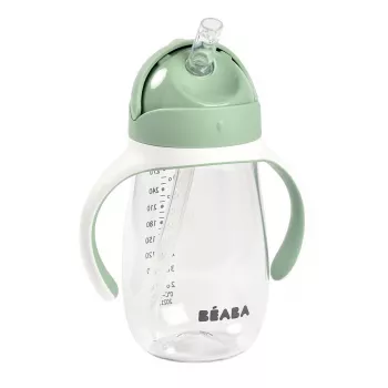 Beaba Niekapek Tritan tanulópohár 300 ml zöld