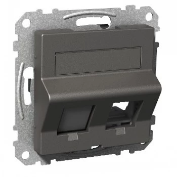 Schneider Electric Exxact Datacase Actassi/Keystone ferde antracit adatkimenet-keret