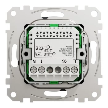 Schneider Electric Multiwire forgó LED dimmer 200W antracit