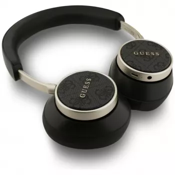 Guess 4G Classic Logo vezeték nélküli on-ear Bluetooth fejhallgató - fekete