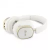 Guess Bluetooth ENC Rectangle Metal Script over-ear fejhallgató fehér