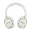 Guess Bluetooth ENC Rectangle Metal Script over-ear fejhallgató fehér