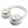 Guess Bluetooth ENC Rectangle Metal Script over-ear fejhallgató fehér