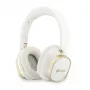 Guess Bluetooth ENC Rectangle Metal Script over-ear fejhallgató fehér