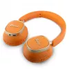 Guess Bluetooth on-ear fejhallgató Rectangle Metal Script narancssárga