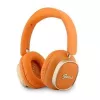 Guess Bluetooth on-ear fejhallgató Rectangle Metal Script narancssárga