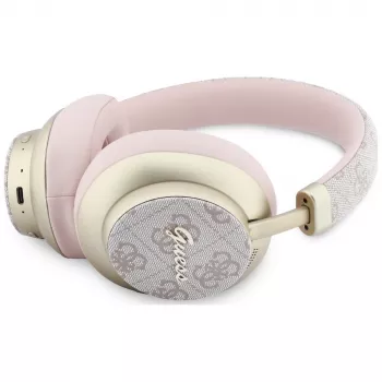 Guess GUE005458 over-ear Bluetooth fejhallgató ENC-vel, rózsaszín