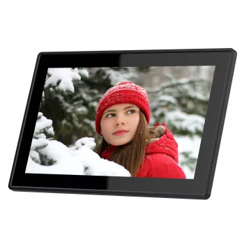 Braun DigiFrame 1518 WiFi 15,6 inch érintőképernyős digitális képkeret fekete (21254)