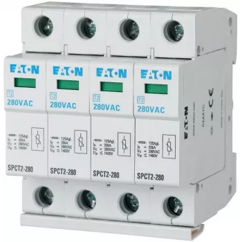 EATON SPCT2-280/4 2. típusú túlfeszültség-védelmi eszköz 4 pólusú 20/40kA 1,4kV
