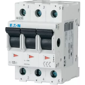 EATON IS-40/3 moduláris szakaszoló kapcsoló 40A 3-pólusú 3M 415V AC